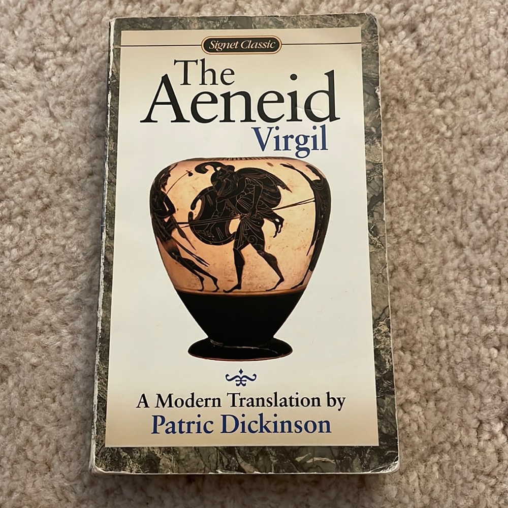 The Aeneid by Virgil, translated (paperback)